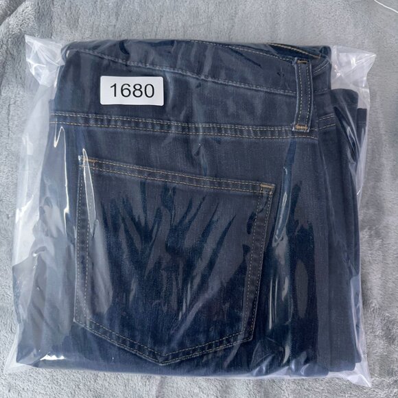 Gap Denim Flare Jeans High Rise Medium Wash Womens Blue Size 12/31T - Picture 13 of 13